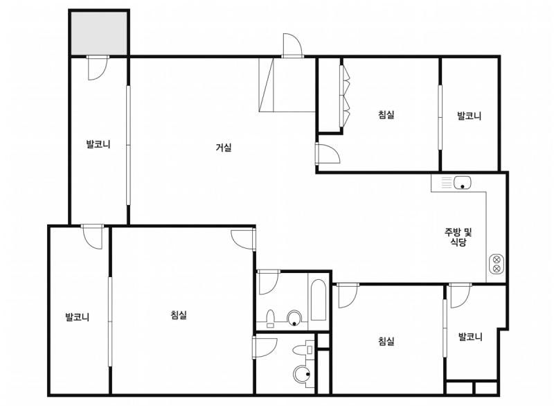 성원 31평형 평면도