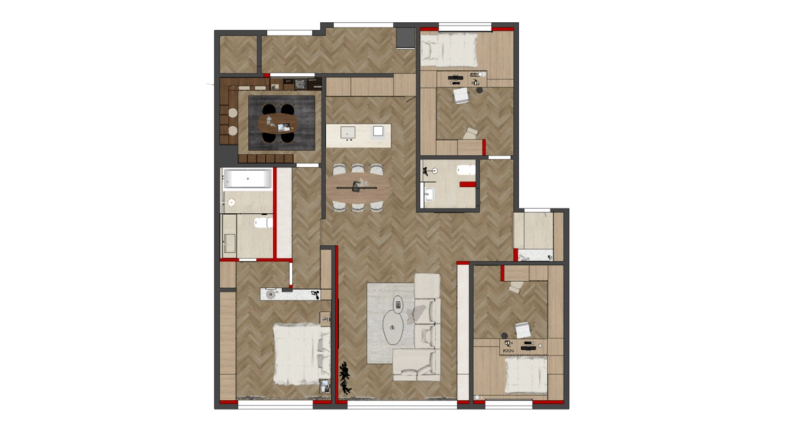청담 상지리츠빌6차 51평형 평면도