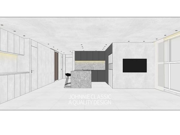 인테리어 디자인 투시도 11