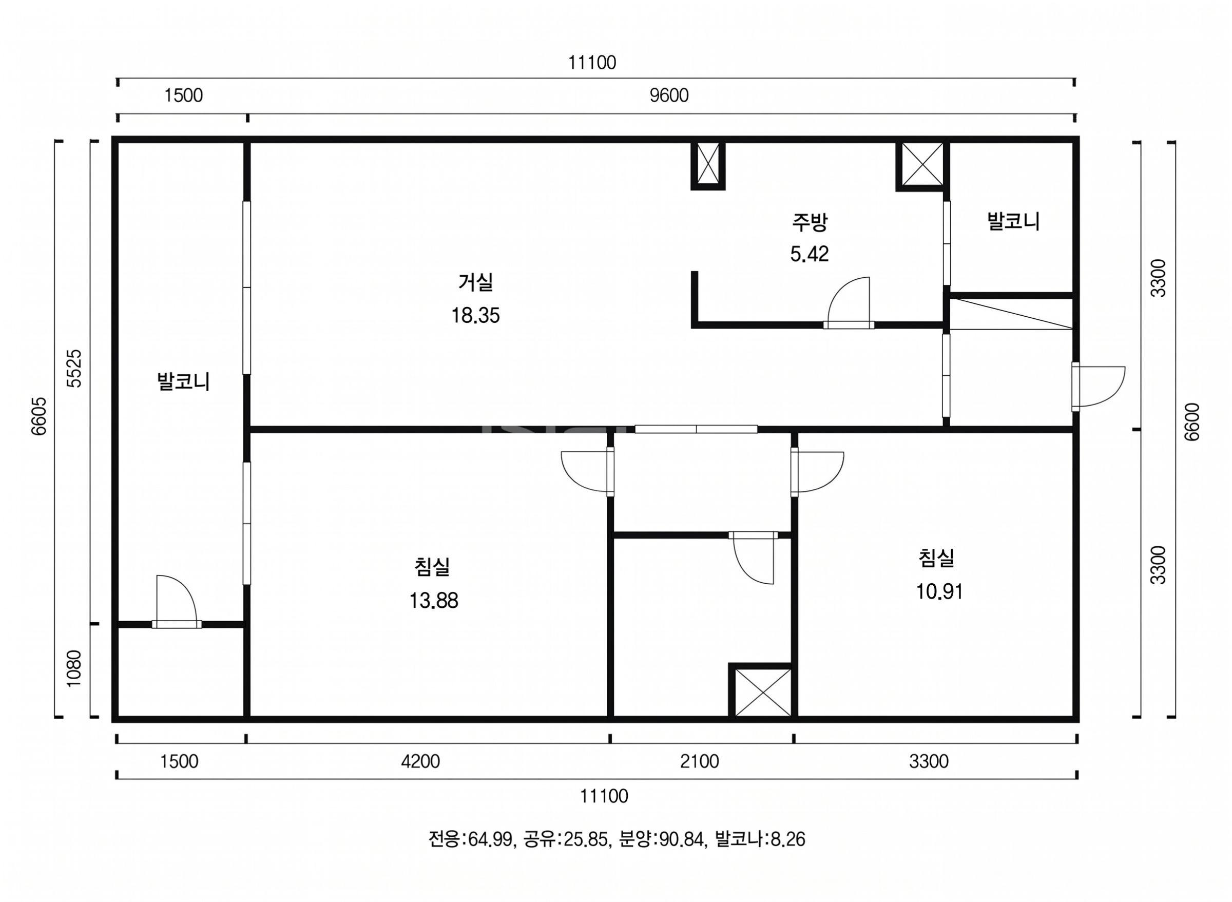 목동신시가지3단지 인테리어 평면 구조