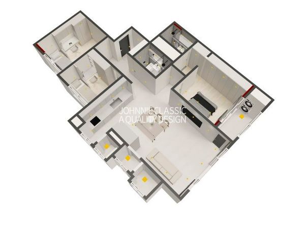 인테리어 디자인 투시도 5