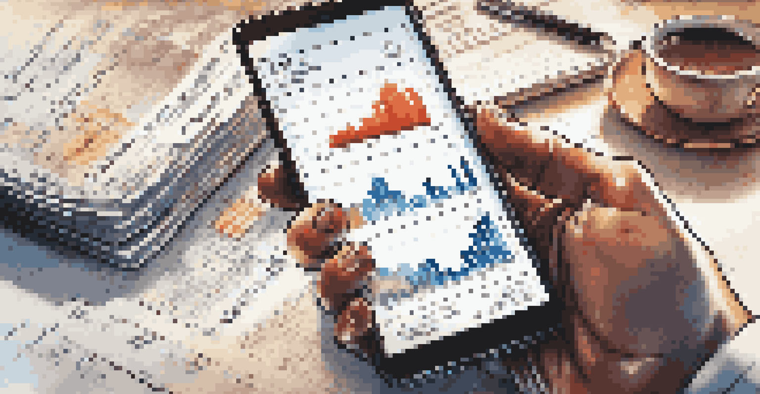 Close-up of an investor checking bond market data on a smartphone in a modern office.