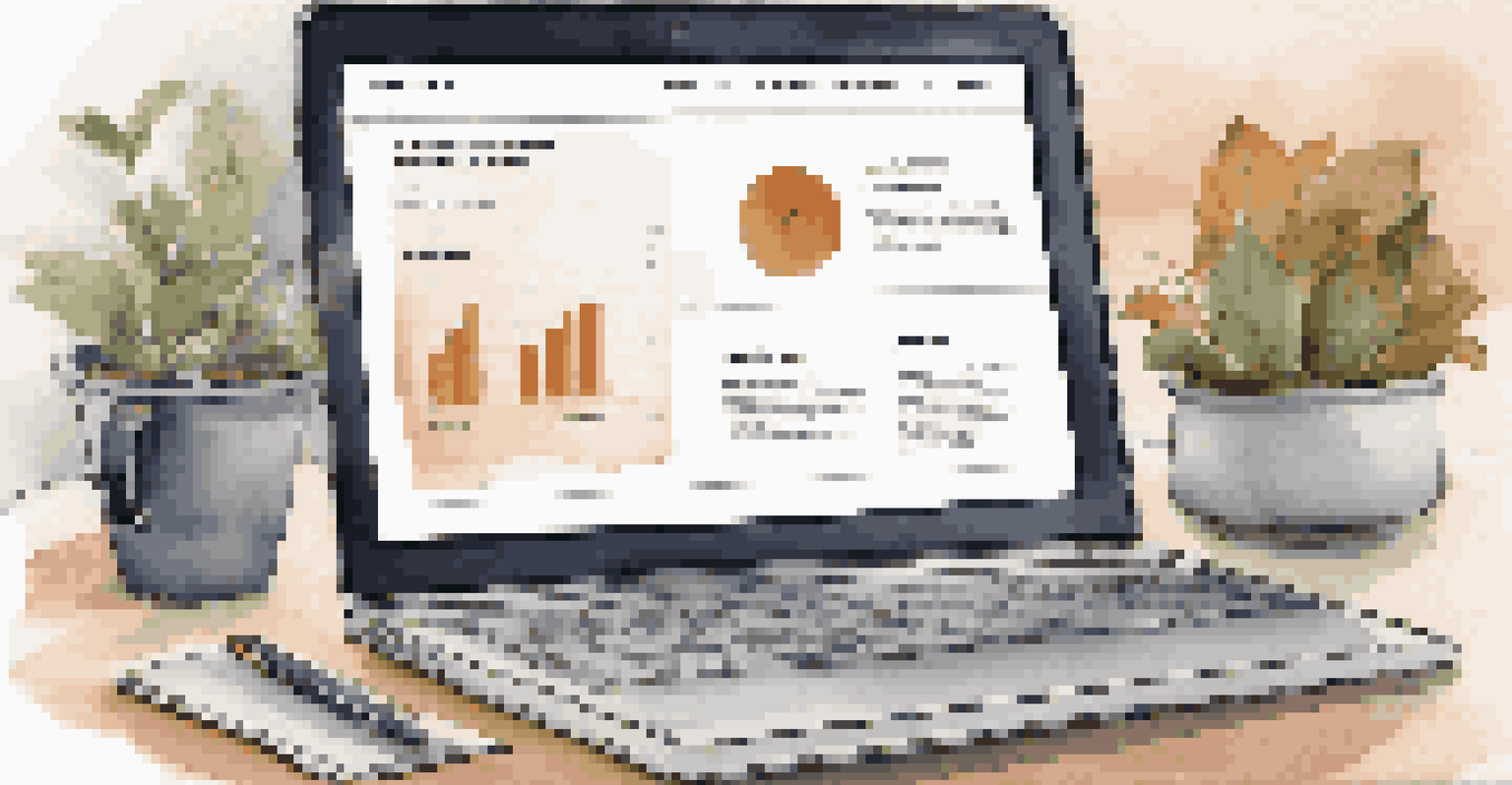 A laptop displaying a professional hedge fund website with a clean design and sections for investment strategies.