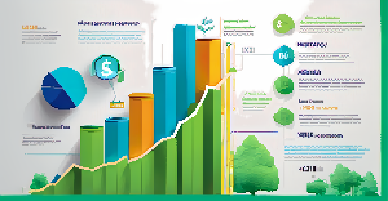 An infographic depicting an upward savings growth graph, surrounded by icons of emergency expenses like medical bills and home repairs, symbolizing financial preparedness.