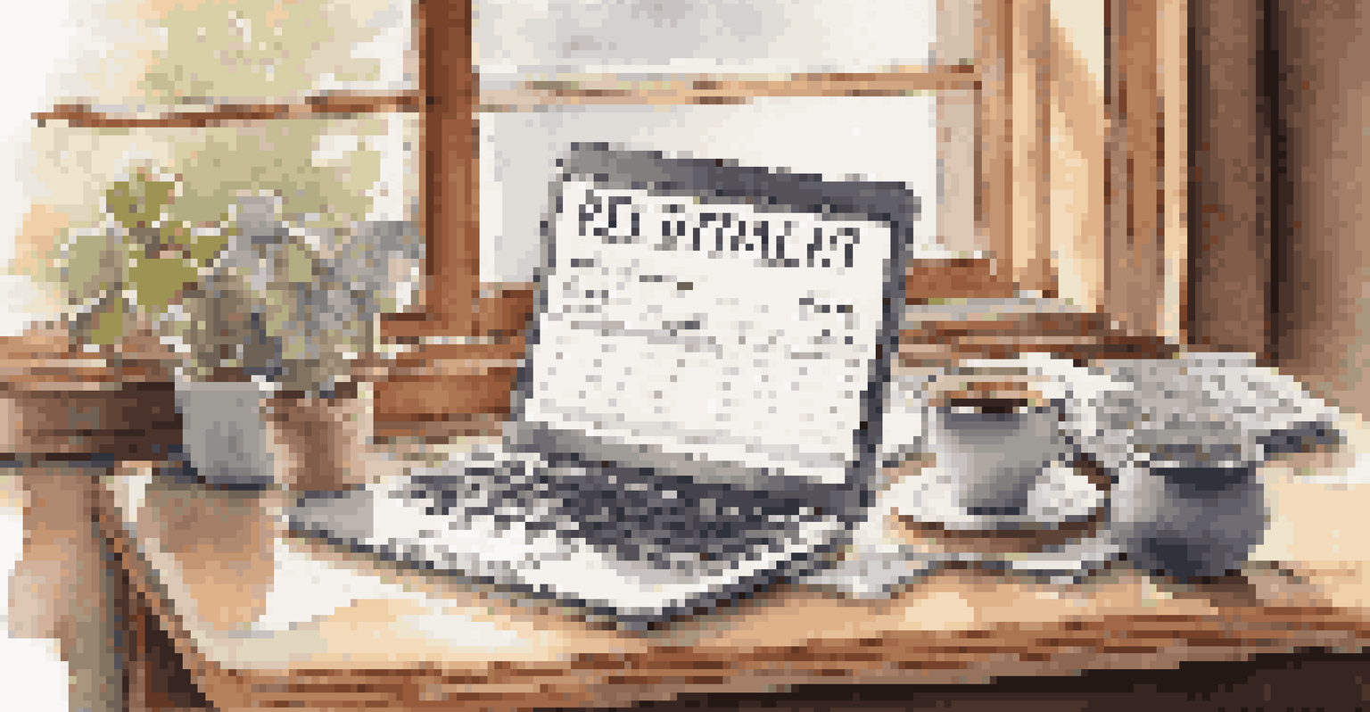 A desk with a laptop showing a retirement savings calculator, a cup of coffee, and a notepad, illuminated by soft morning light.