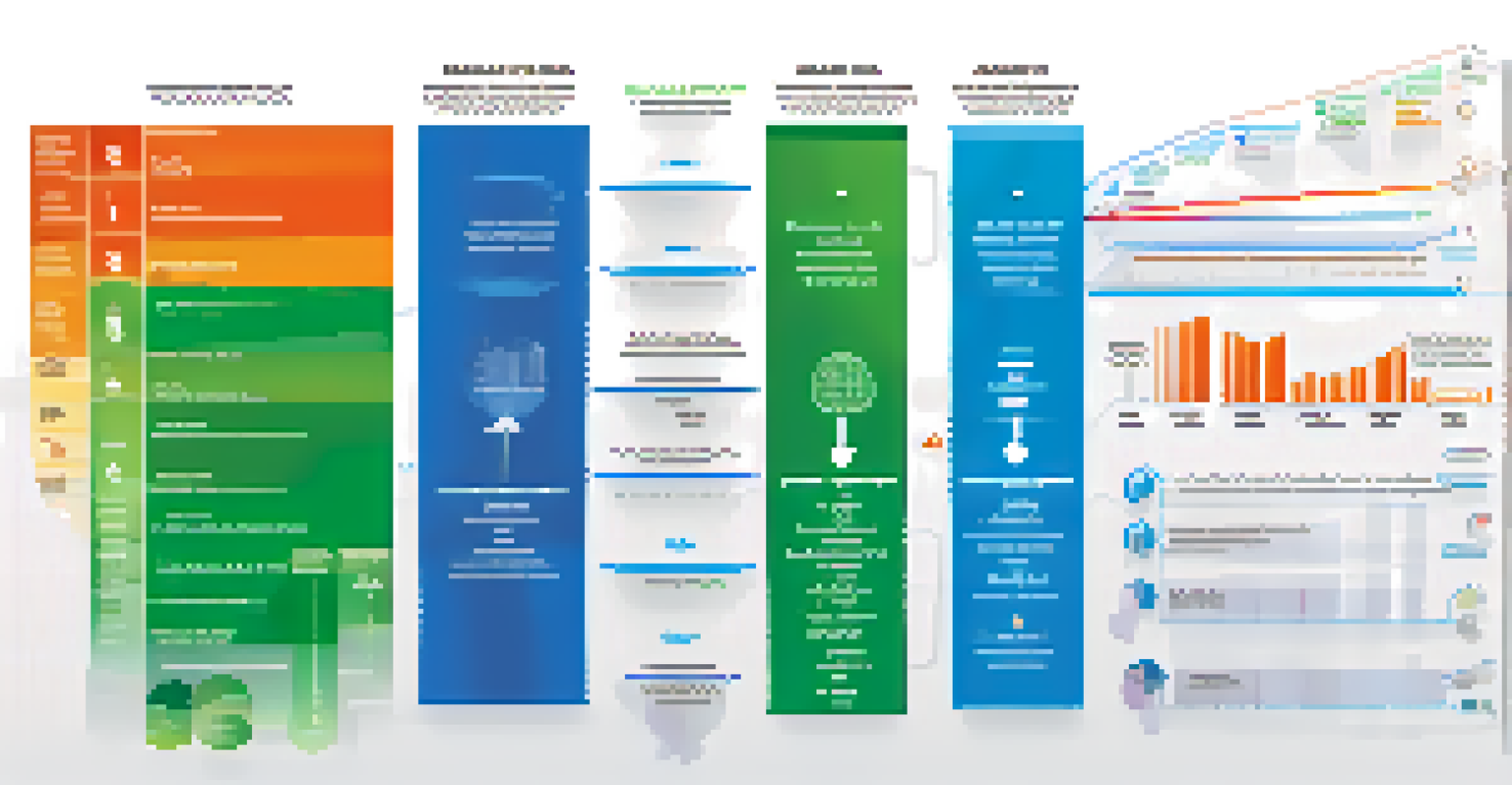 An infographic showing the relationship between GDP, employment rates, and stock prices with engaging icons and text explanations.