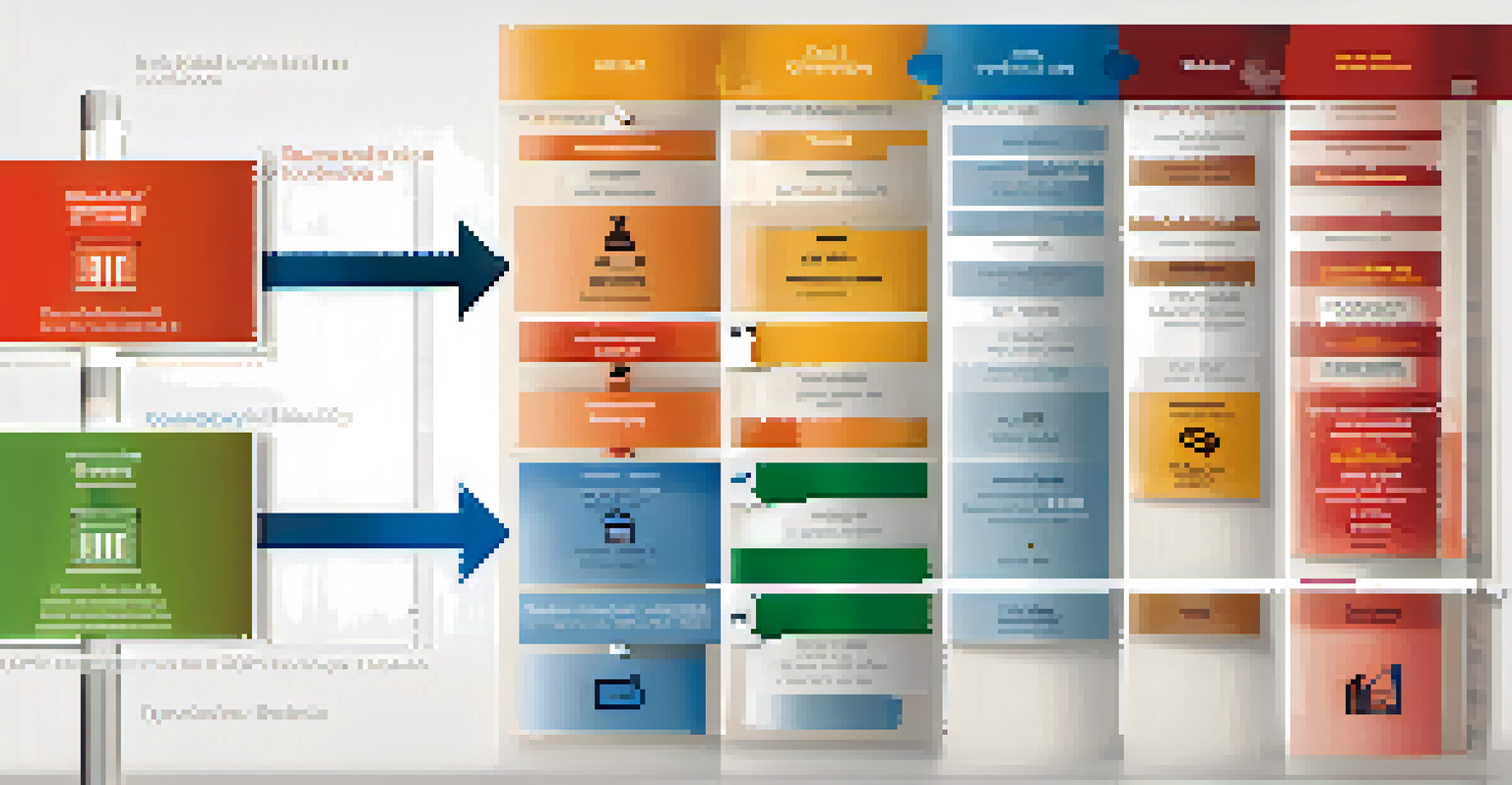 An infographic displaying key economic indicators such as GDP growth, unemployment rates, and consumer confidence, organized clearly.