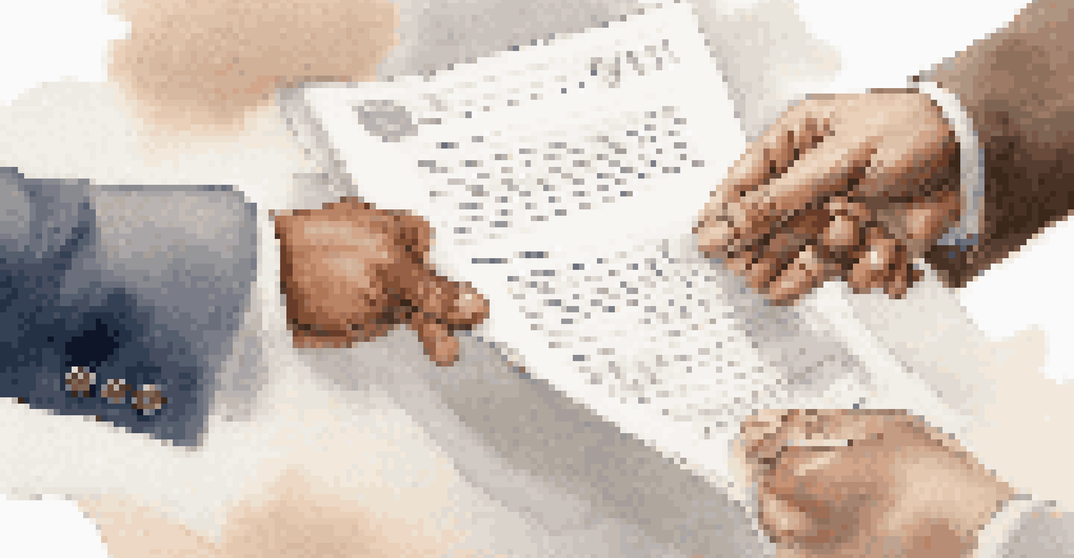 A close-up of hands shaking over a document labeled 'Best Practices for Corporate Governance', with a blurred background.