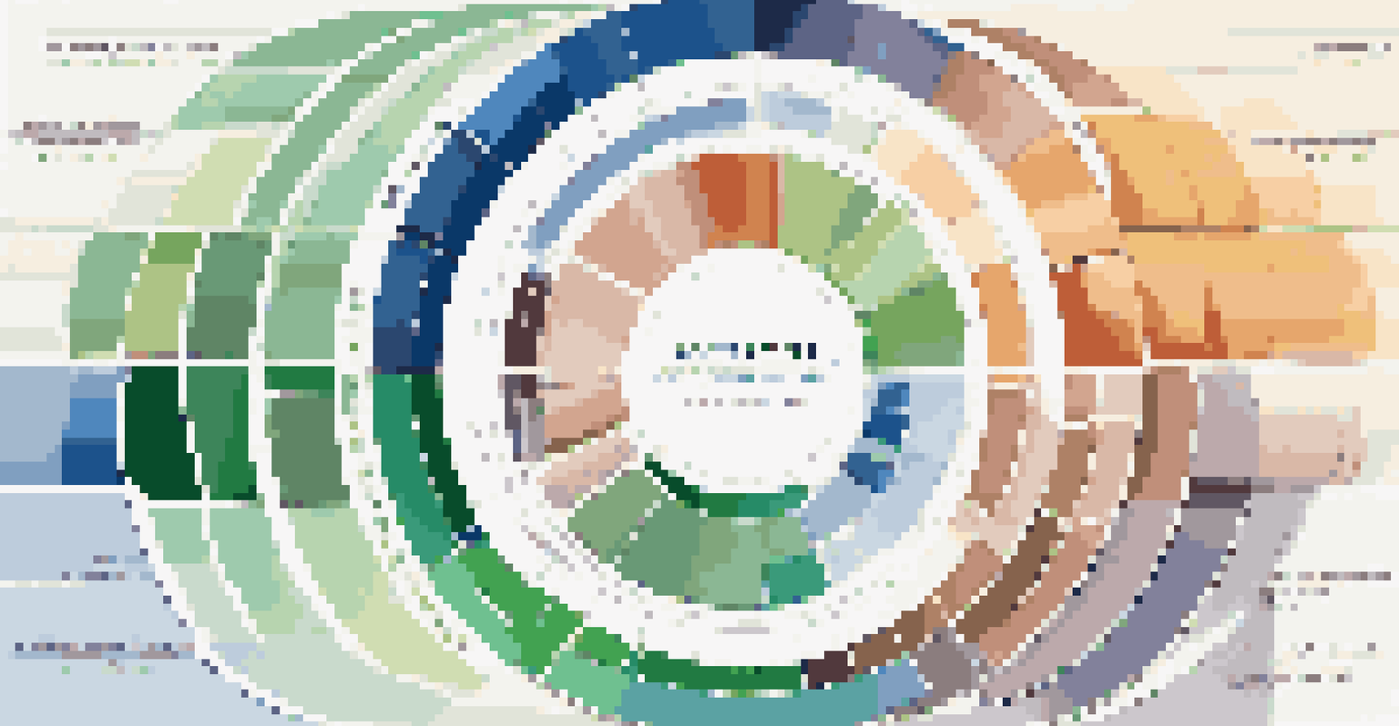 An abstract pie chart representing a diversified investment portfolio with various asset classes.