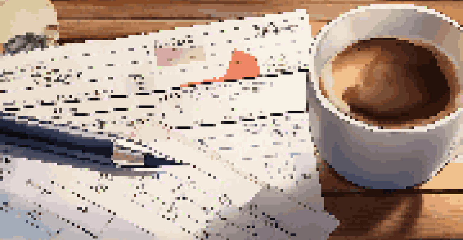 A close-up of an appraisal report on a table, along with a cup of coffee and a calculator, set in a warmly lit environment.