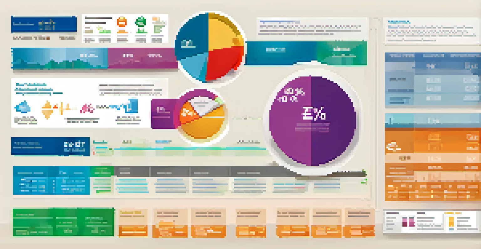 An infographic comparing equity and debt mutual funds with icons and colorful sections.