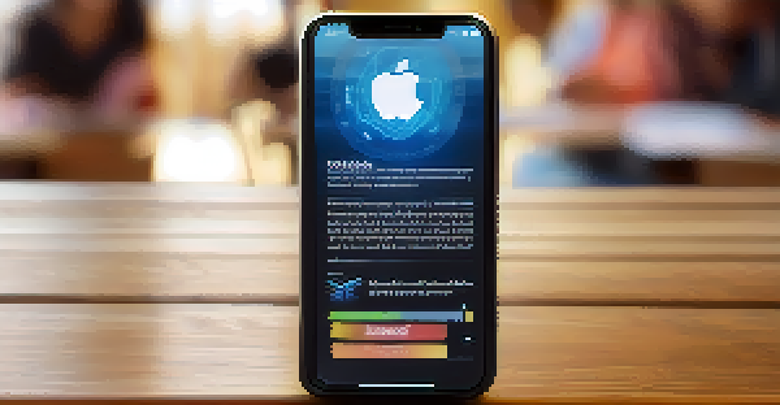 A smartphone on a wooden table showing a donation app interface, with soft lighting and blurred images of charity causes in the background.