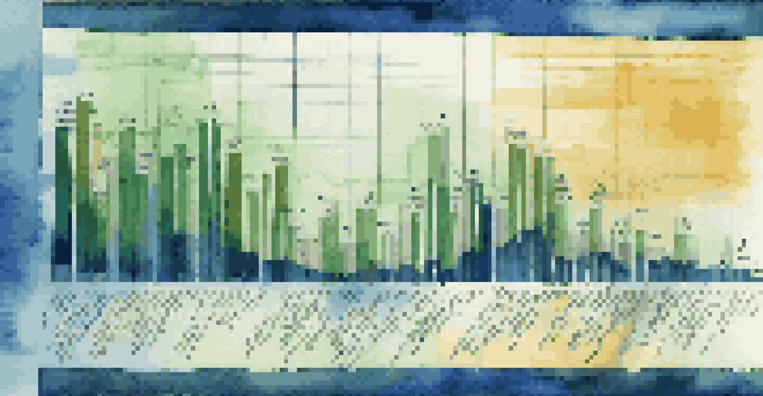 A financial graph overlaying images of different asset classes with a fluctuating trend line.