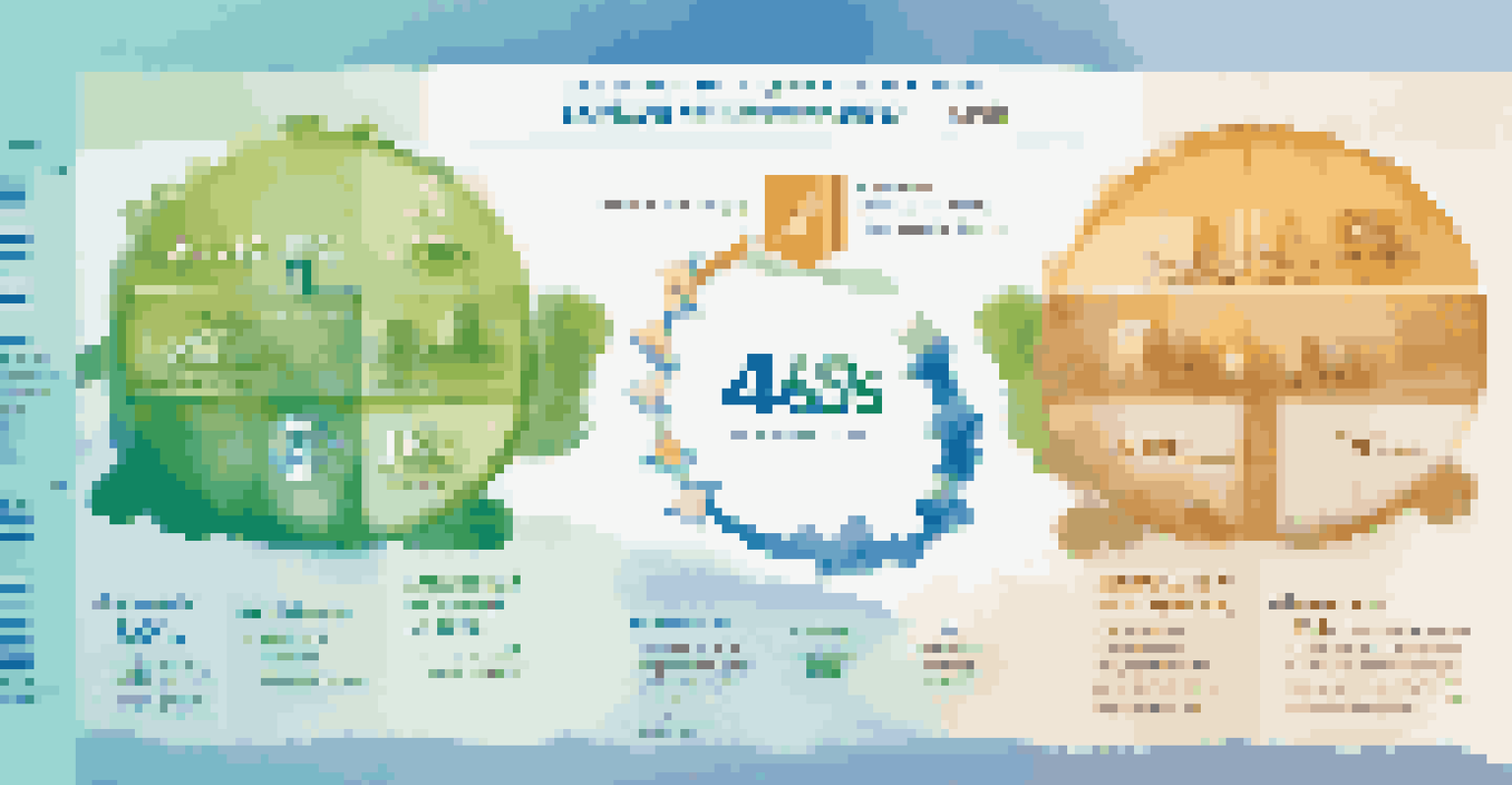 An infographic displaying different tax-advantaged accounts with icons for retirement, health, and education on a blue-green gradient background.