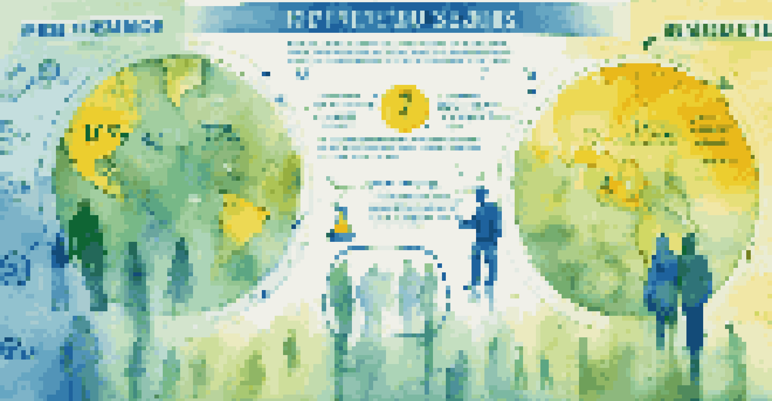 An infographic illustrating peer pressure in investing with social media icons and stock market graphs.