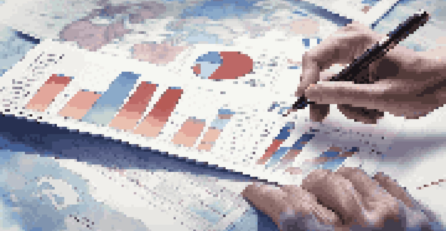 A close-up view of a financial report with graphs and a world map in the background, showcasing global market analysis.