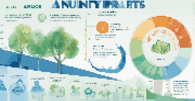 An infographic showing key components of annuity illustrations with colorful graphs and icons.