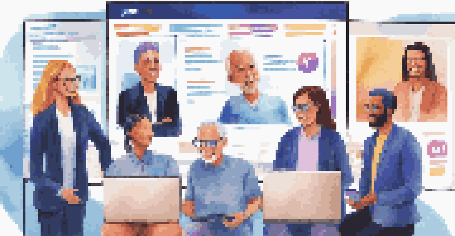 A digital screen showing a live Q&A session in a social media group focused on investments.