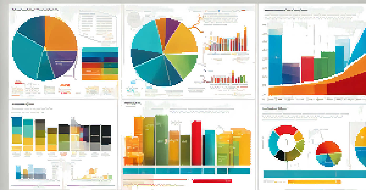 An infographic displaying liquidity ratios with colorful pie charts and bar graphs on a white background.