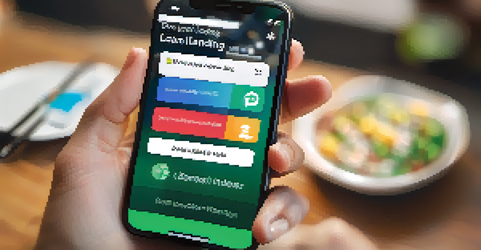 Close-up of hands holding a smartphone with a peer-to-peer lending app interface, showcasing loan options.