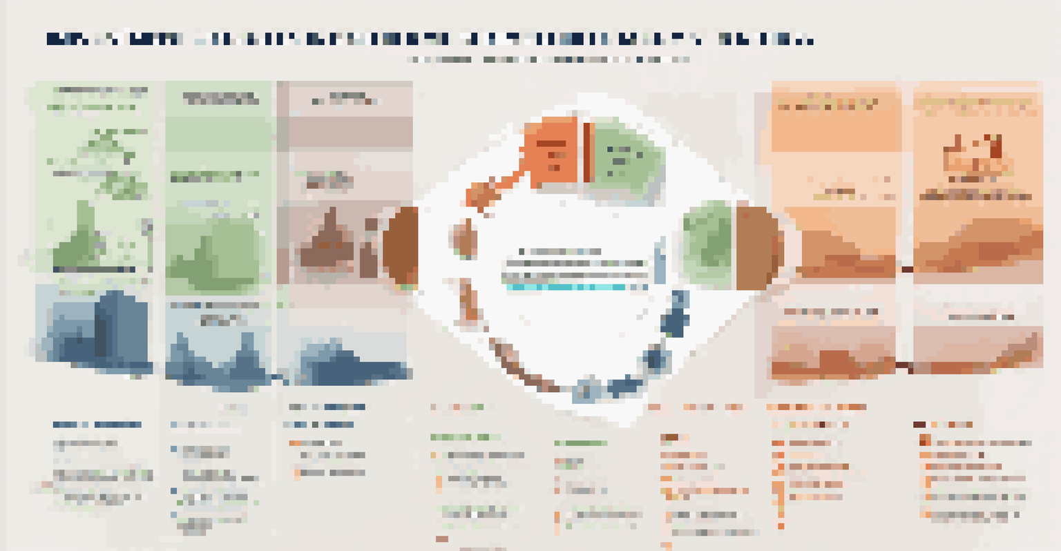 An infographic illustrating the key components of an Investment Policy Statement.
