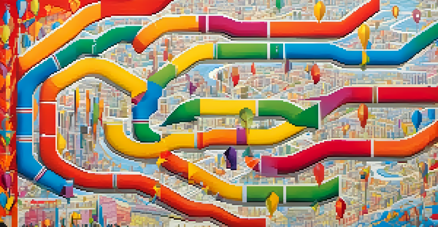 An abstract image representing inflation with colorful arrows rising against a world map background, symbolizing economic impacts.