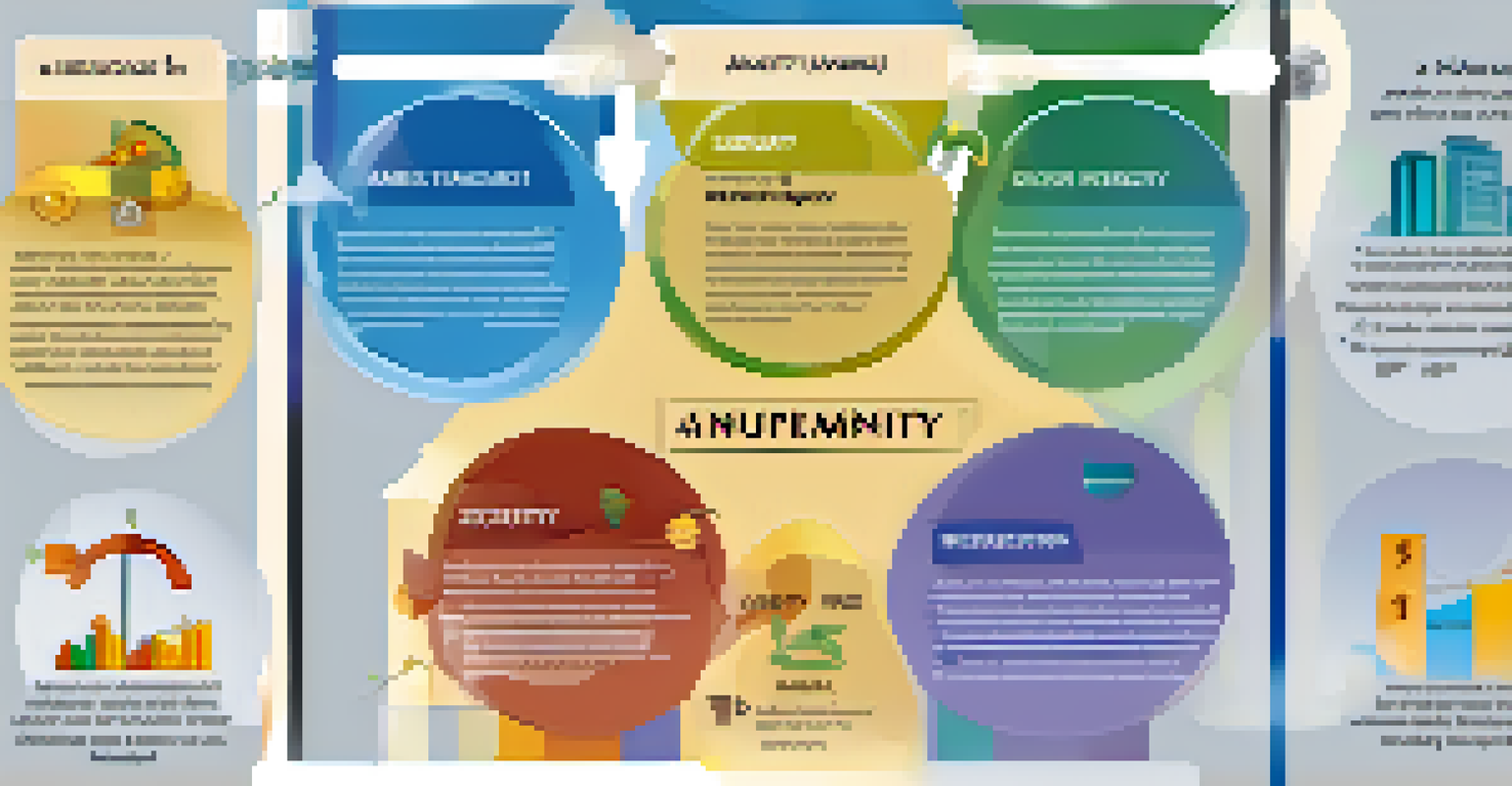 An infographic illustrating different types of annuities for retirement planning.