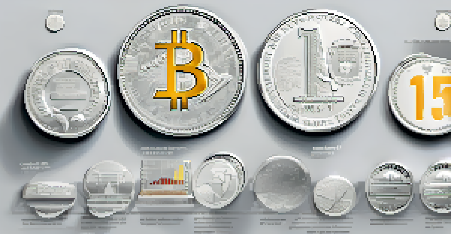 An infographic depicting various types of silver investments with icons and descriptions.
