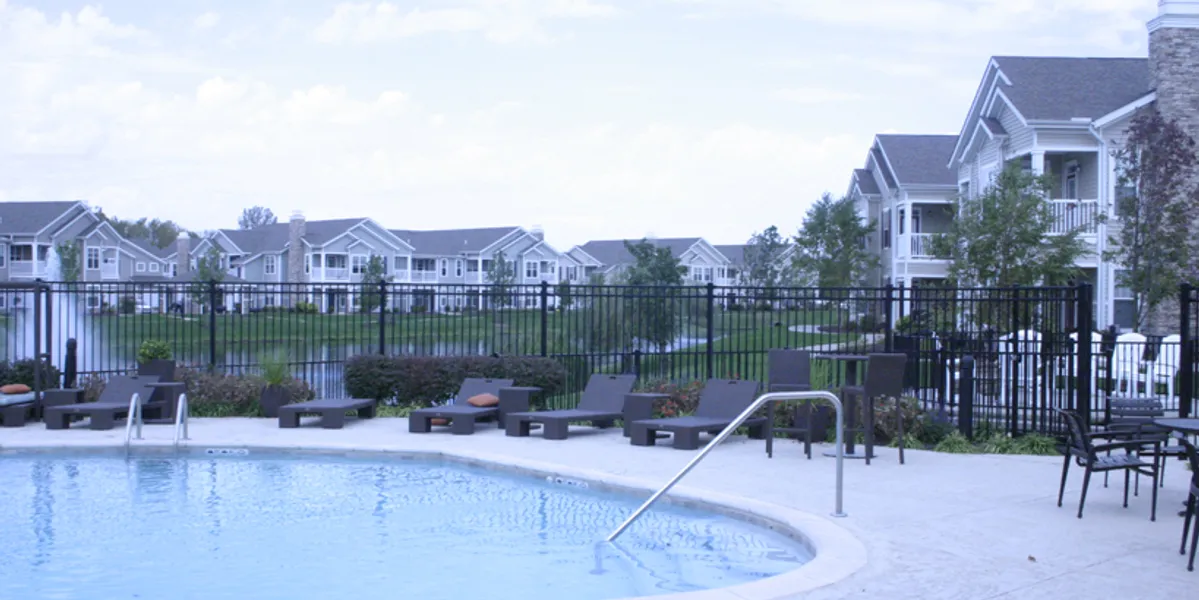 Pool at Parkway Lakeside Apartments in O'Fallon, IL