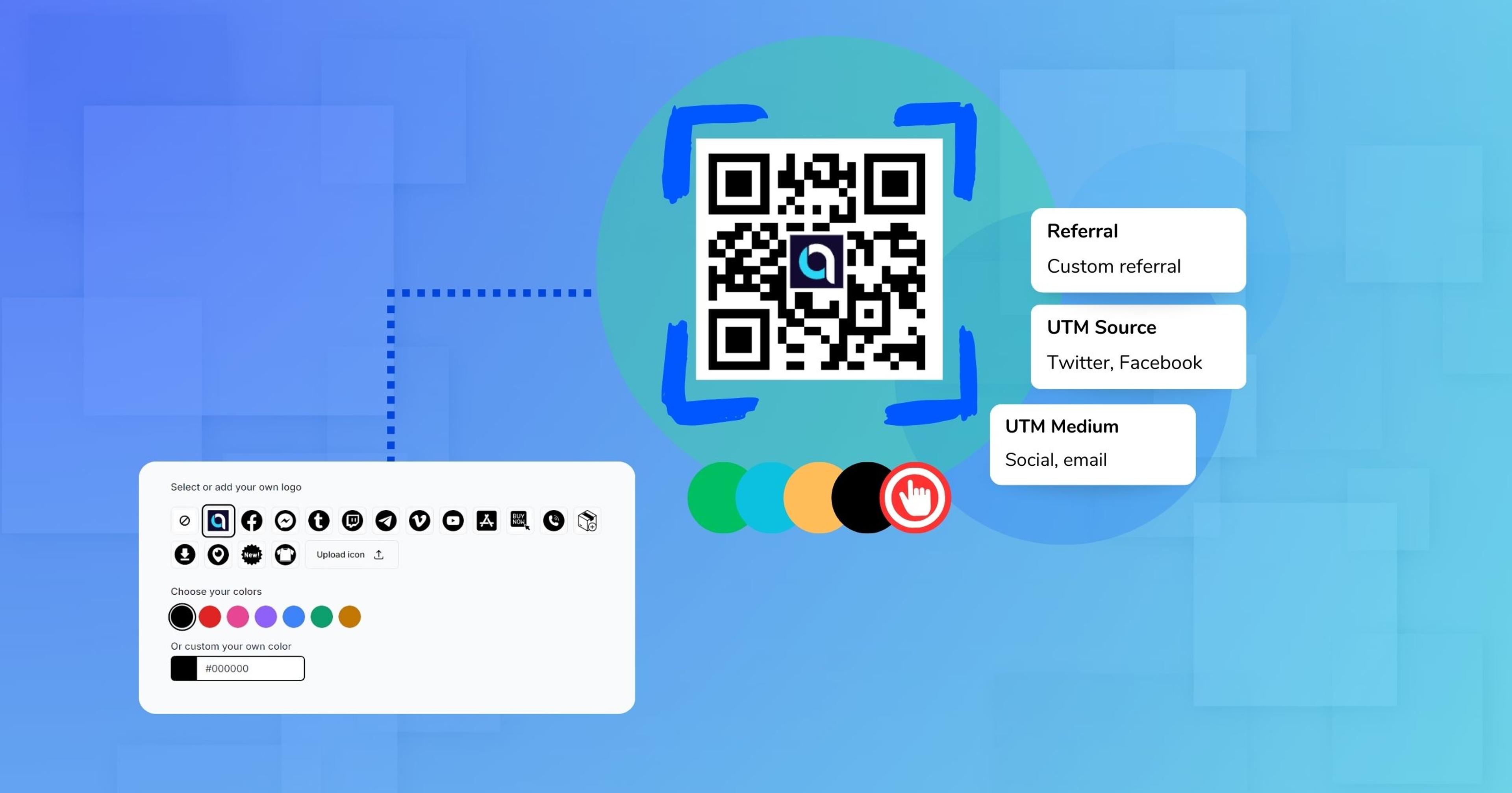 Customizable QR code