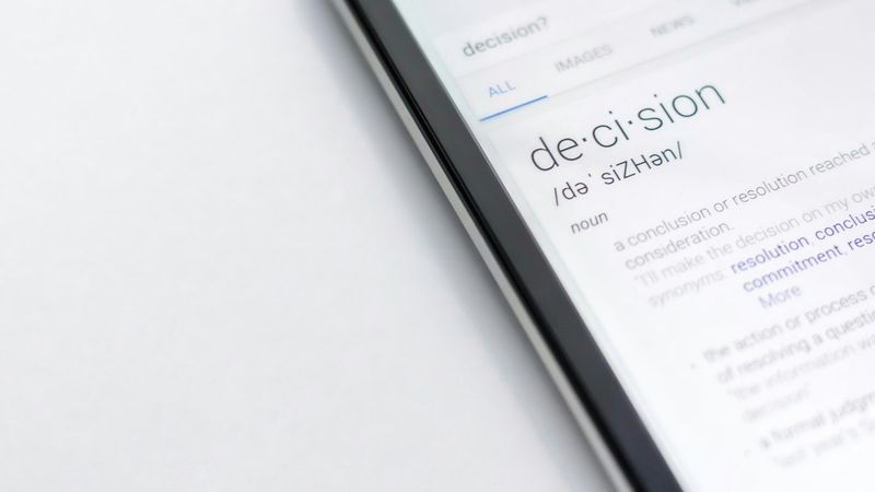 A smartphone resting on a desk