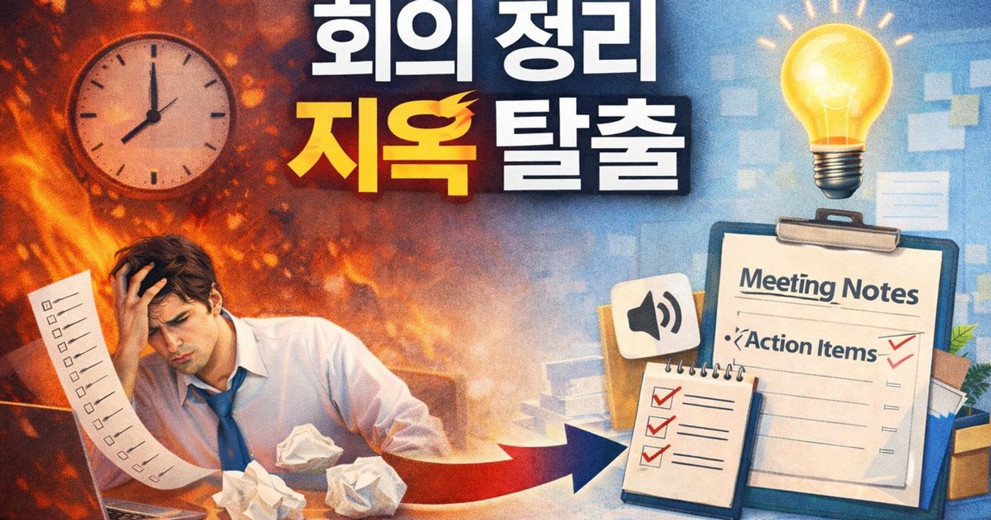 회의 후 정리 지옥 탈출하는 법 (feat. 다글로)