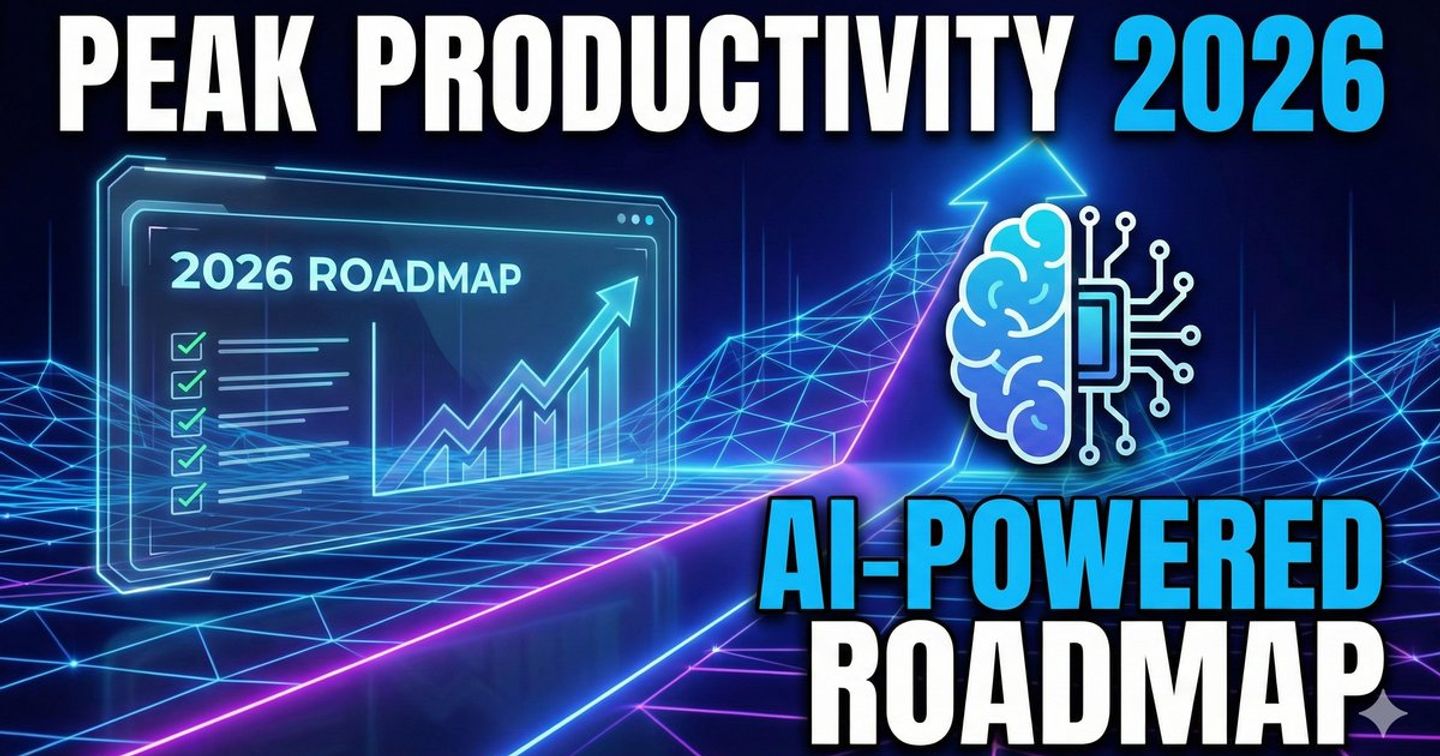 📅 No More Failed Resolutions! Your AI-Powered 2026 Peak Productivity Roadmap (Free Prompts Included)