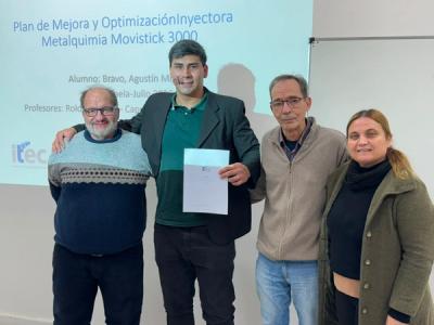 Mantenimiento Industrial: Agustín y Mateo son nuevos profesionales del ITEC