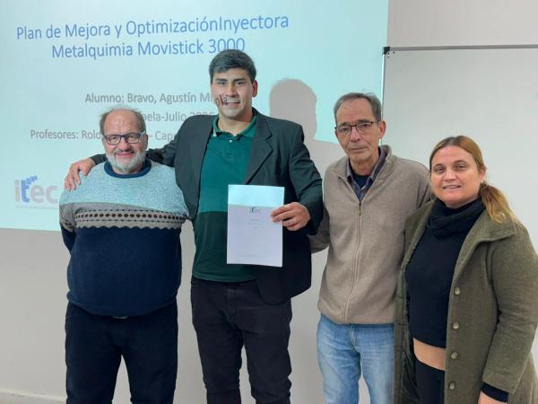 Mantenimiento Industrial: Agustín y Mateo son nuevos profesionales del ITEC