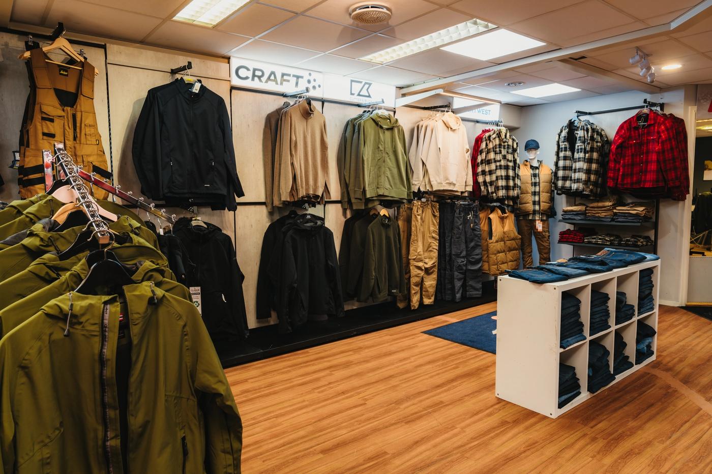 jobbklær, frititsklær, jobbklærrevetal, sievi, synlighetstøy, stretch, blåklader, jobman, snickers, hellyhansen, craft, cutterandbuck