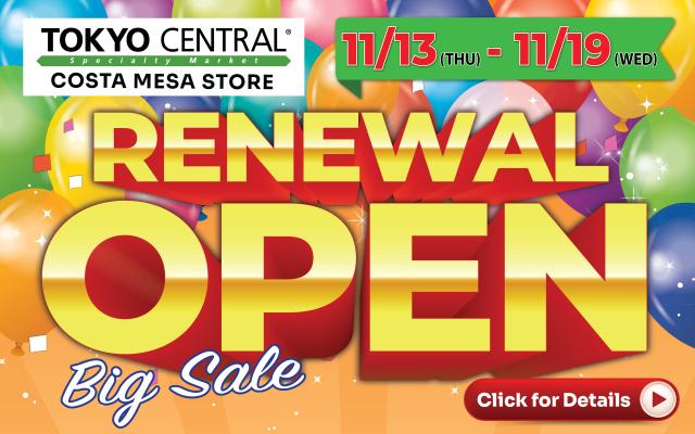 Costa Mesa Store Renewal Sale!