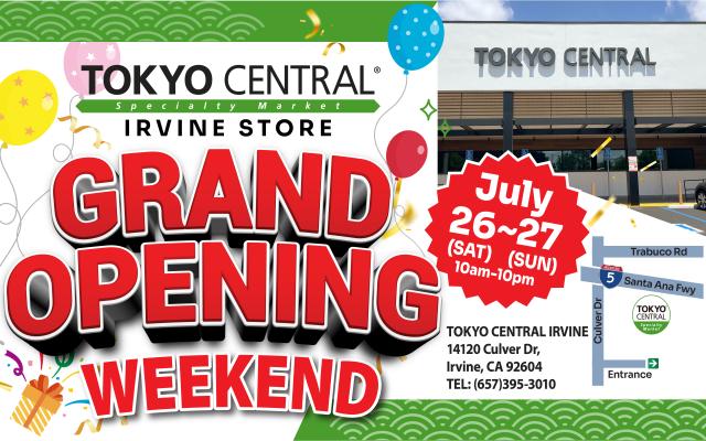 IRVINE STORE Grand Opening on 7/26!