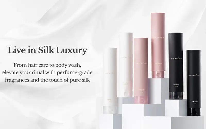 SILK THE RICH. Experience the luxury hair care