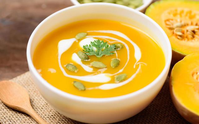 Autumn Recipe! Creamy Pumpkin Miso Soup
