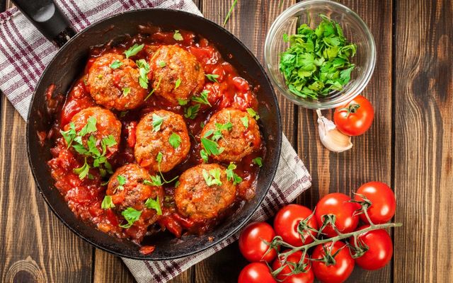 Tomato Meatballs