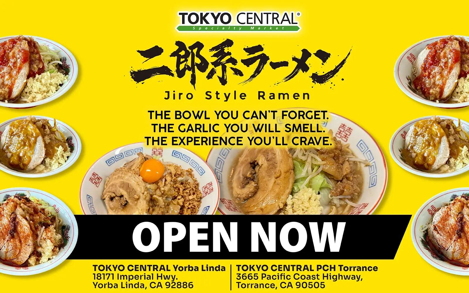 Enjoy Jiro Style Ramen at Our PCH Torrance and Yorba Linda Stores!