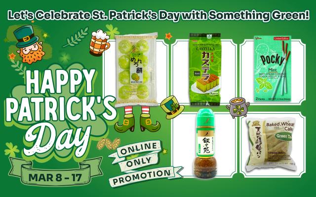 St. Patrick s Day Online Sale! 3/8~17