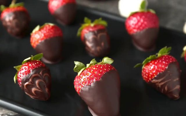 Chocolate Dipped Strawberry a