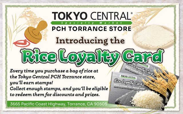 Rice Royalty Program Starts at PCH Torrance!