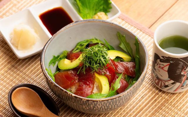 Maguro Zuke Don Marinated Tuna Sashimi Bowl