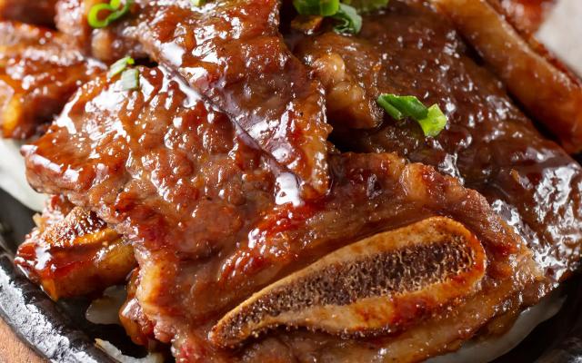 Marinated KALBI Short Rib for BBQ