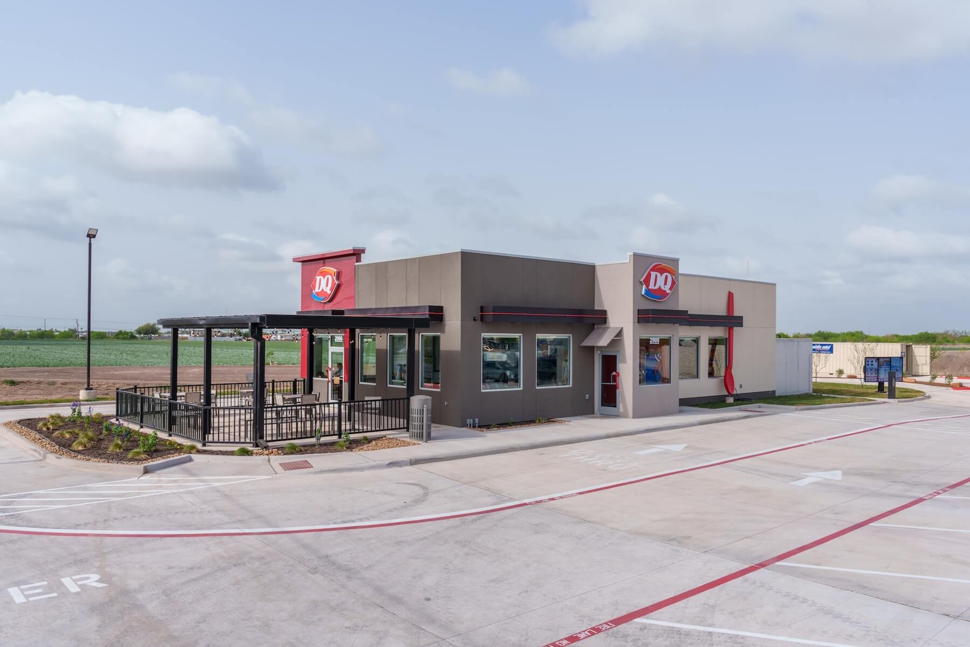 Modern commercial development in South Texas