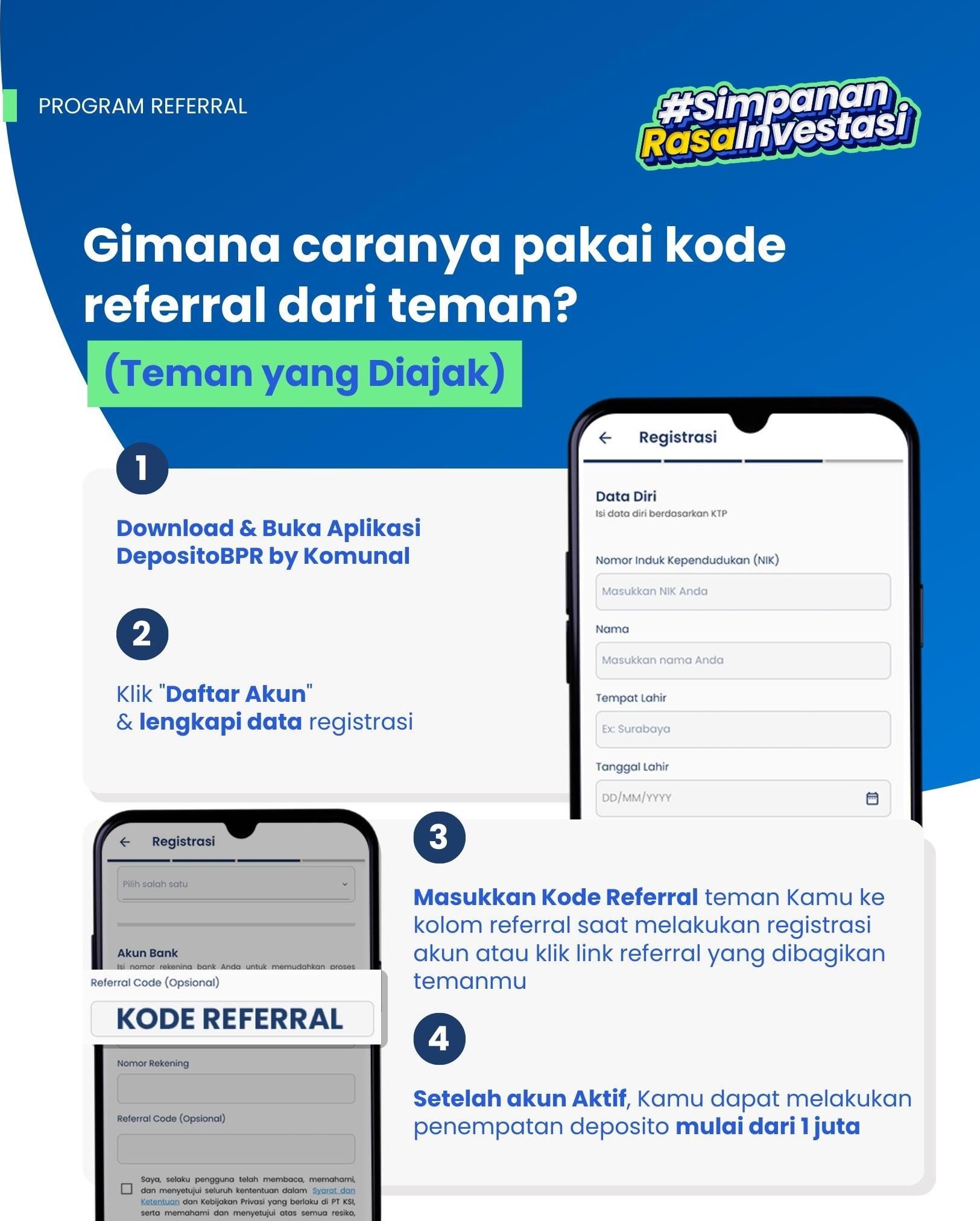 AJAK TEMAN DAPAT BONUS!