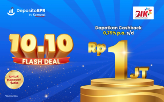 10.10 Flash Deal kembali hadir, ambil cashback hingga Rp1 Juta!